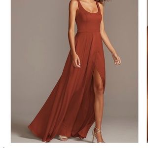 David’s bridal bridesmaid dress